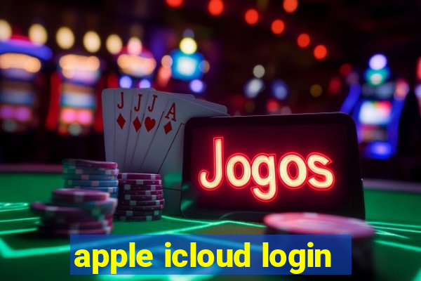 apple icloud login